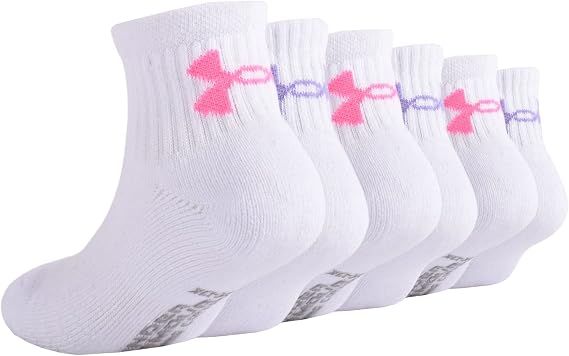 🎀 Pastel girls Multi Pack Quarter Sock