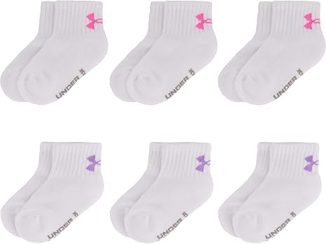 🎀 Pastel girls Multi Pack Quarter Sock