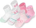🎀 Pink Hearts girls Multi Pack Quarter Sock